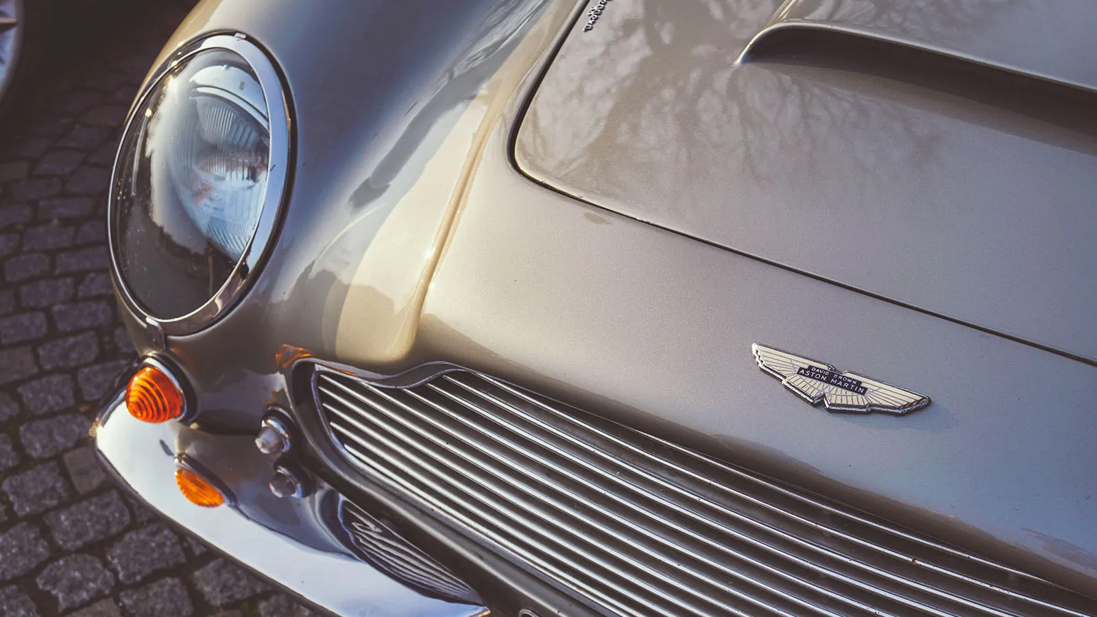 Aston Martin bodywork and paint repair at OH Works in Fairford