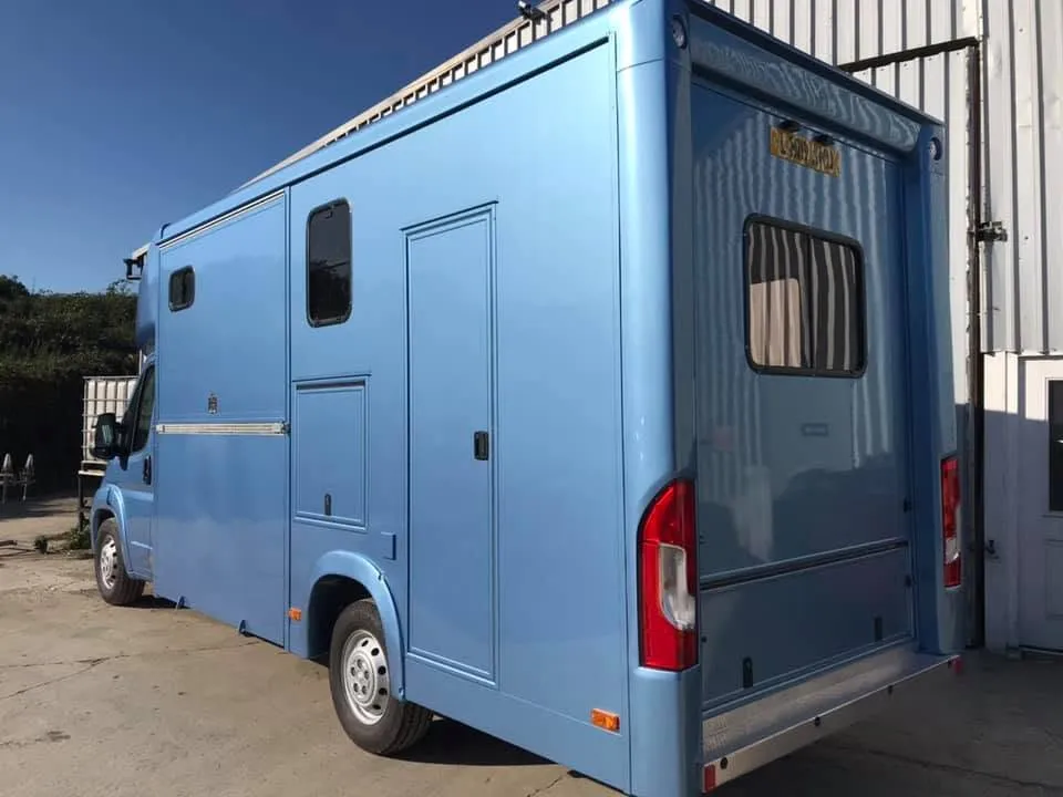 Horsebox Repair & Respray in the Cotswolds at OH Works in Fairford